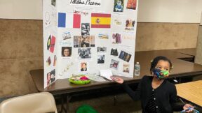 Bilingual Live Wax Museum Project Highlights Catholic Schools Week Celebration at Queen’s Catholic Academy